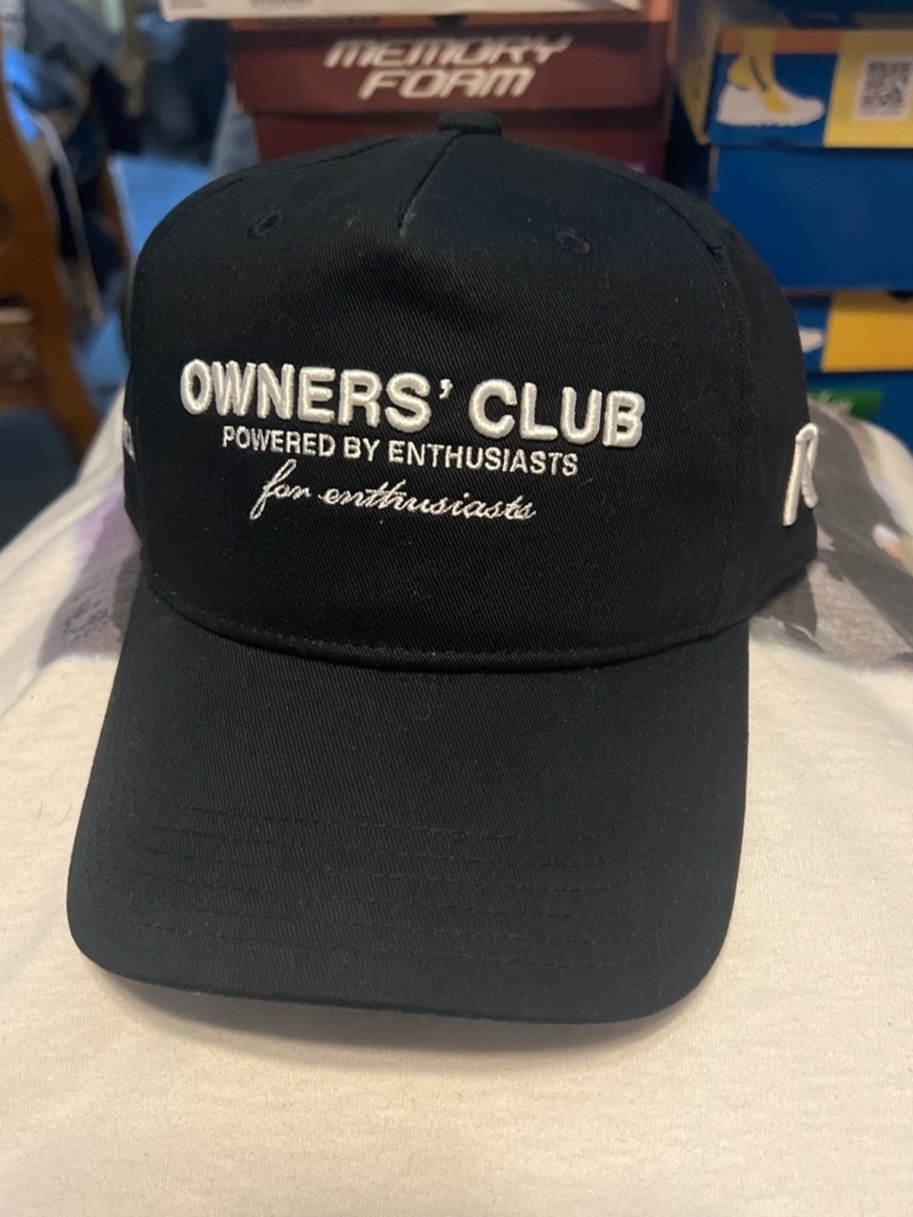 REPRESENT OWNERS CLUB BLACK SNAPBACK HAT